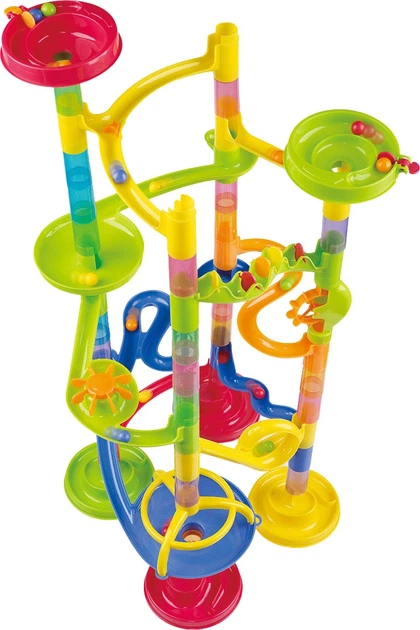 Tor kulkowy Playgo super wyścig 71 elementów 9316 (4892401093165) - obraz 2