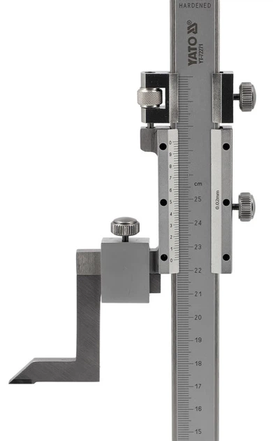 Wysokościomierz Yato YT-72271 250 mm (5906083122422) - obraz 4