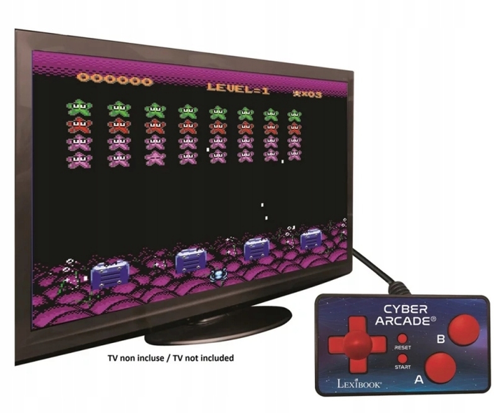 Консоль для телевізійних ігор Lexibook DJG6500 Cyber Arcade (3380743072685) - зображення 2