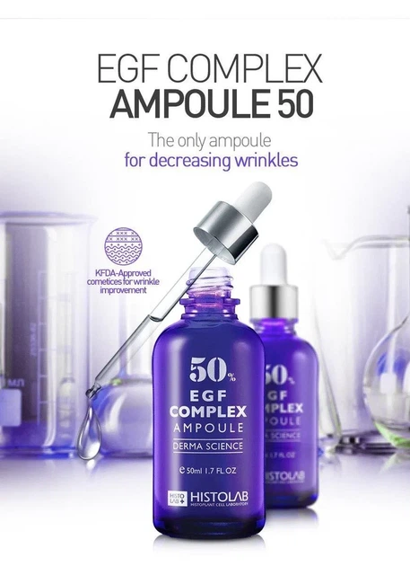 Histolab EGF Complex Ampoule 63% - Концентрат с эпидермальным фактором роста EGF 63% 50мл - изображение 2
