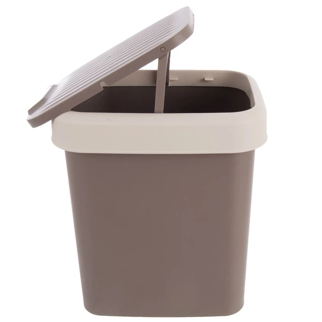 Кошик для сміття Orion 731732 пластиковий 12 л Коричневий (8605060306677) - зображення 3