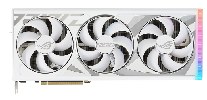 Видеокарта GeForce RTX 4090 24GB Asus ROG Strix Gaming OC White (ROG-STRIX-RTX4090-O24G-WHITE) Б/У - изображение 2