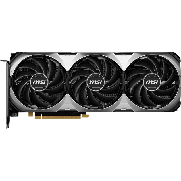 Видеокарта GeForce RTX 4060 Ti 16GB MSI Ventus 3X OC (RTX 4060 Ti VENTUS 3X 16G OC) Б/У - Фото 2 Видеокарта GeForce RTX 4060 Ti 16GB MSI Ventus 3X OC (RTX 4060 Ti VENTUS 3X 16G OC) Б/У - изображение 2