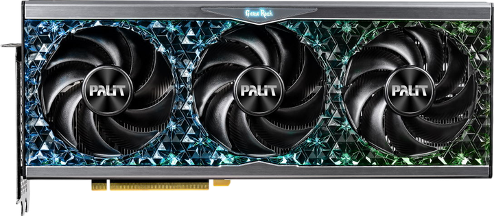 Відеокарта GeForce RTX 4090 24GB Palit GameRock (NED4090019SB-1020G) Б/В - изображение 2