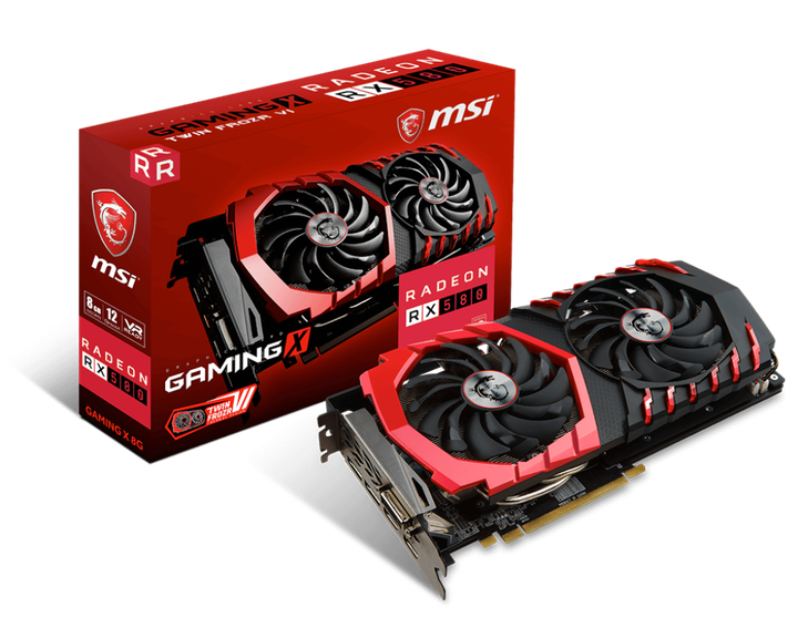 Відеокарта AMD Radeon RX 580 8GB MSI Gaming X (RX 580 GAMING X 8G) Б/В - изображение 2