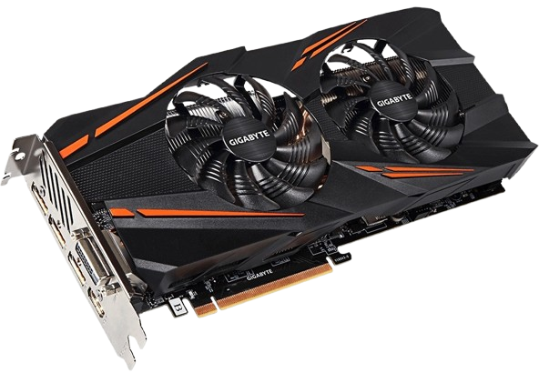 Відеокарта GeForce GTX 1070 8GB Gigabyte WindForce OC (GV-N1070WF2OC-8GD) Б/В - изображение 2