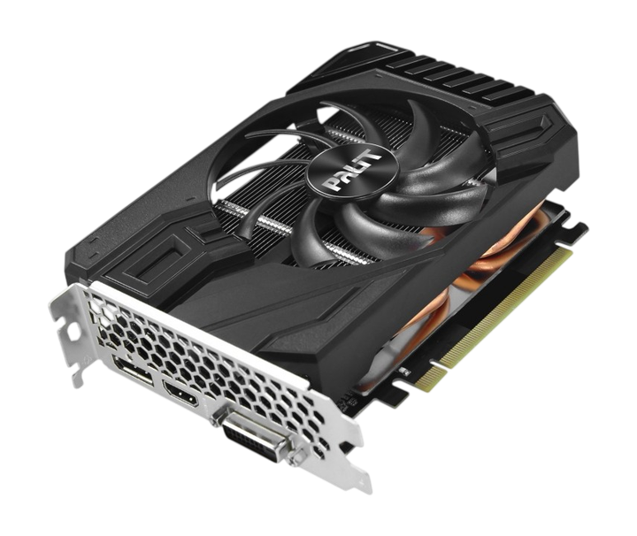 Видеокарта GeForce GTX 1660 6GB Palit StormX (NE51660018J9-165F) Б/У - изображение 2