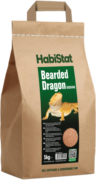 Субстрат для тераріума HABISTAT BEARDED DRAGON BEDDING 5 KG (R4100115) - Фото 1 Субстрат для тераріума HABISTAT BEARDED DRAGON BEDDING 5 KG (R4100115) - изображение 1