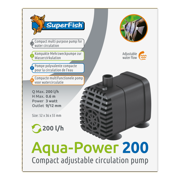Помпа SF AQUAPOWER 200-200 L/H (A7030873) - зображення 3