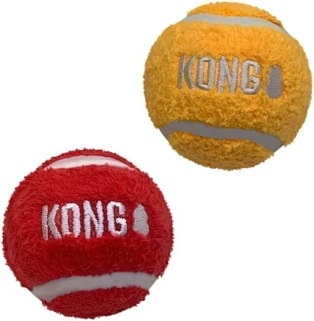 Zestaw piłek dla psów Kong Sport Softies 7.6 cm 2 szt (35585529110) - obraz 2