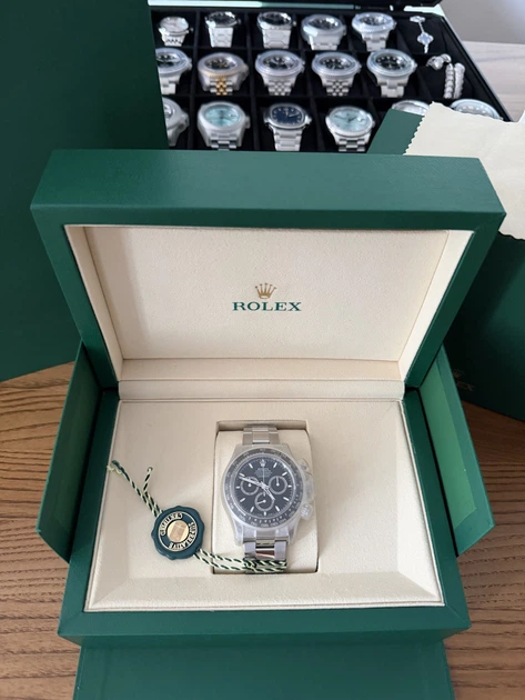 Часы Cosmograph Daytona в стиле Rolex Oyster, 40 мм, Референс 126500LN - изображение 3