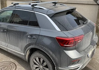 Багажник на крышу аэродинамический на интегрированные рейлинги Volkswagen T-Roc Kenguru - изображение 2