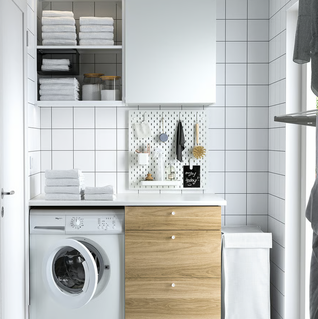 Набор из 7 аксессуаров SKADIS IKEA 205.864.20 белый - Фото 4 Набор из 7 аксессуаров SKADIS IKEA 205.864.20 белый - изображение 4