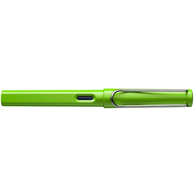 Ручка чорнильна LAMY Safari F green синє чорнило (4030633) - зображення 2