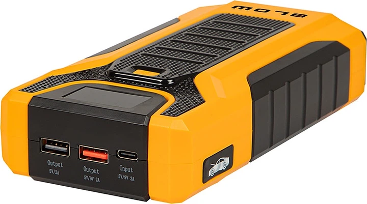 Urządzenie rozruchowe Blow JS-30 Jump Starter 1000A 30000 mAh Black-Orange (5900804128311) - obraz 3