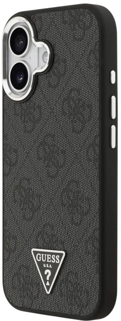 Панель Guess 4G Triangle Logo MagSafe для Apple iPhone 17 Black (3666339517434) - зображення 2