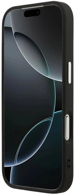 Etui plecki Guess 4G Triangle Logo MagSafe do Apple iPhone 17 Pro Max Black (3666339517465) - obraz 7