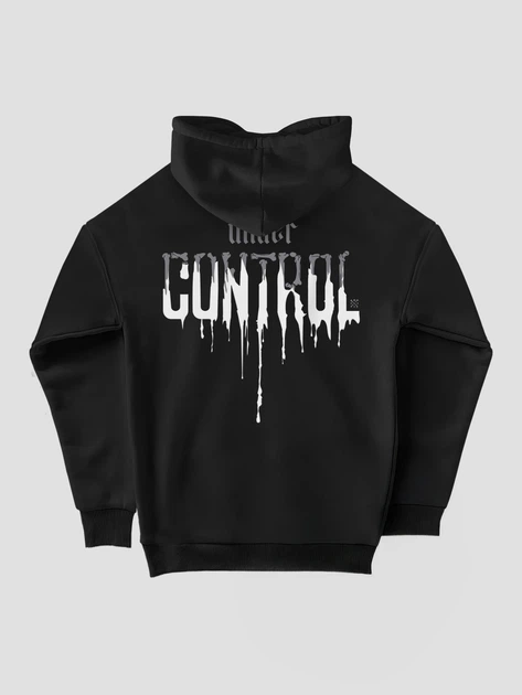 Мужское худи Dubhumans Under Control Черное XL-2XL (UC-H-B-XL2XL) - изображение 5