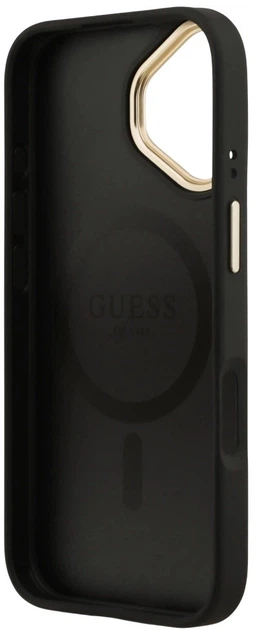 Панель Guess 4G PU Classic Logo MagSafe для Apple iPhone 17 Black (3666339519032) - зображення 6
