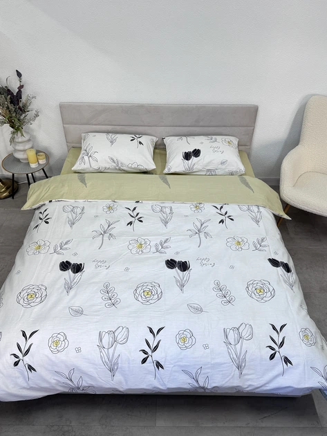 Простыня Ecotton 24303 Сатин 220х240 см (25358_000) - изображение 2