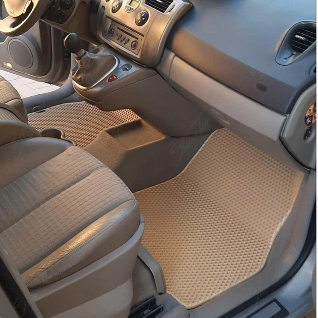 Комплект ковриков в салон Star-Tex на Renault Grand Scenic II (2003 - 2009) EVA/Ромб Серый - Фото 5 Комплект ковриков в салон Star-Tex на Renault Grand Scenic II (2003 - 2009) EVA/Ромб Серый - изображение 5