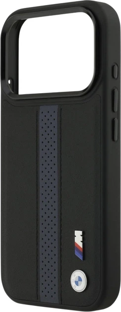 Etui plecki BMW M Perforated Stripe Logo MagSafe do Apple iPhone 17 Pro Blue (3666339481506) - obraz 6