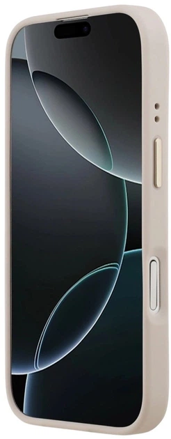 Панель Guess Peony Hot Stamp MagSafe для Apple iPhone 17 Pink (3666339519834) - зображення 7