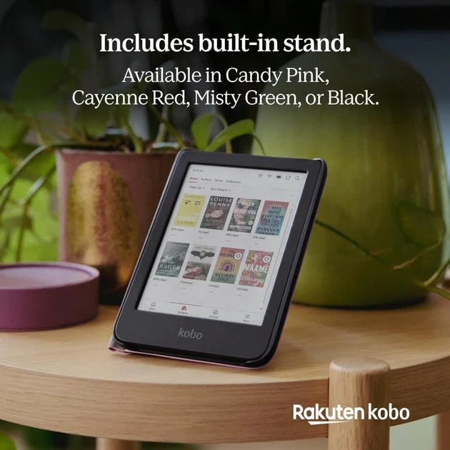 Чехол SleepCover для Kobo Clara 6" Черный Б/В - изображение 3
