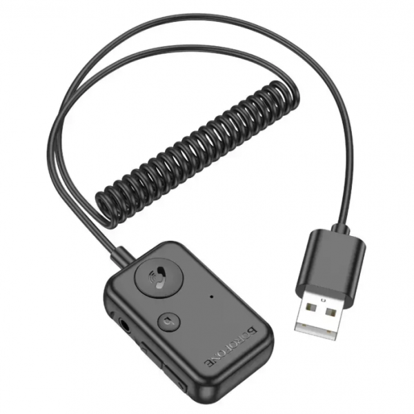 Автомобильный FM модулятор Borofone BC49 June USB трансмиттер с Bluetooth V5.3 - изображение 3