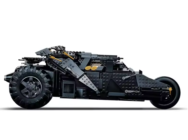 Конструктор Batman Batmobile Tumbler Бэтмобиль черный бронированный Легенда Готема - изображение 3