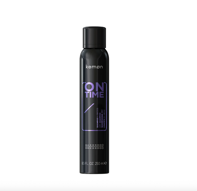 Сухий шампунь Kemon Hairstyling On Time для свіжості волосся 250 мл - Фото 1 Сухий шампунь Kemon Hairstyling On Time для свіжості волосся 250 мл - зображення 1