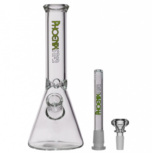 Скляний бонг Phoenix Clear Beaker 25см - изображение 2