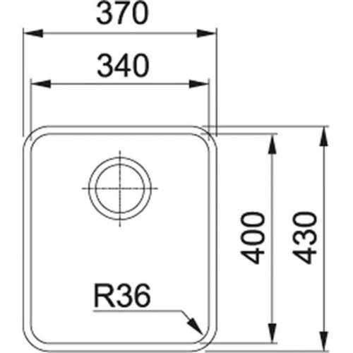 Мийка кухонна Franke Aton ANX 110-34 (122.0204.647) Franke 122.0204.647 903685 - зображення 2