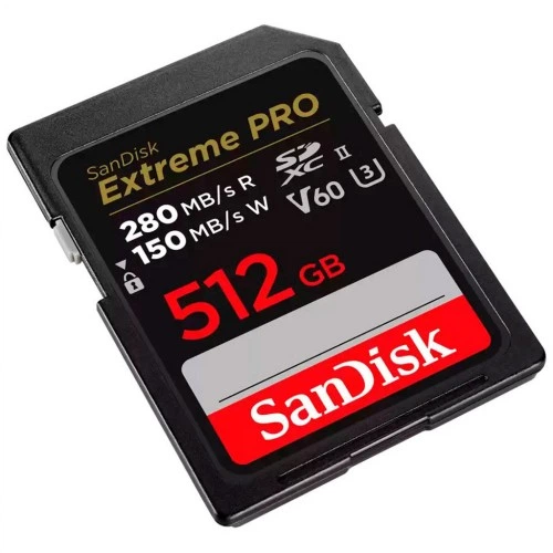 Карта памяти SanDisk 512GB SDXC class 10 UHS-II U3 V60 (SDSDXEP-512G-GN4IN) SANDISK SDSDXEP-512G-GN4IN 913520 - изображение 3