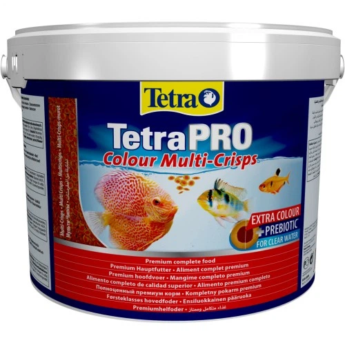 Корм для рыб Tetra Pro Colour в чипсах 10 л (4004218140516) Tetra 4004218140516 906634 - Фото 1 Корм для рыб Tetra Pro Colour в чипсах 10 л (4004218140516) Tetra 4004218140516 906634 - изображение 1