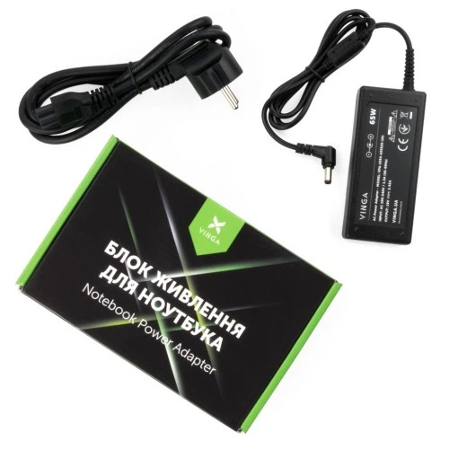 Блок питания к ноутбуку Vinga ASUS 65W 19V 3,42A 5.5*2.5 (VPA-1934-AS5525-101) Vinga VPA-1934-AS5525-101 907982 - Фото 1 Блок питания к ноутбуку Vinga ASUS 65W 19V 3,42A 5.5*2.5 (VPA-1934-AS5525-101) Vinga VPA-1934-AS5525-101 907982 - изображение 1