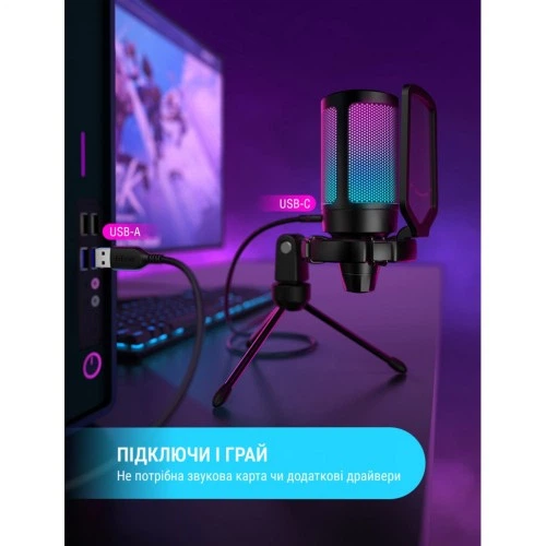 Мікрофон Fifine A6VW Fifine A6VW 1092337 - Фото 7 Мікрофон Fifine A6VW Fifine A6VW 1092337 - зображення 7