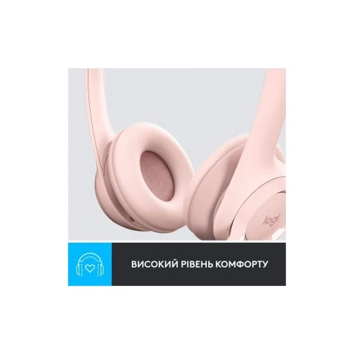 Наушники Logitech H390 USB Rose (981-001281) Logitech 981-001281 921098 - Фото 7 Наушники Logitech H390 USB Rose (981-001281) Logitech 981-001281 921098 - изображение 7