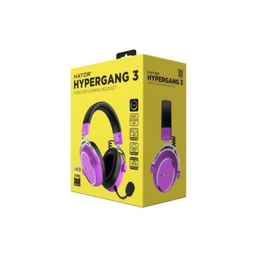 Наушники Hator Hypergang 3 Hi-Res Cyber Violet (ESH52) Hator ESH52 922096 - изображение 8