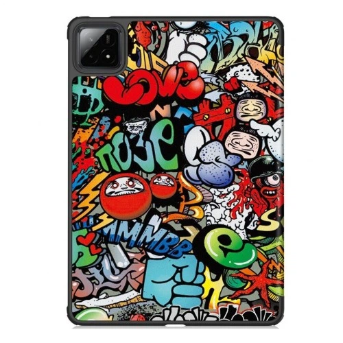 Чохол до планшета BeCover Smart Case Xiaomi Pad 7 / 7 Pro 11.2" Graffiti (712804) BeCover 712804 919249 - Фото 3 Чохол до планшета BeCover Smart Case Xiaomi Pad 7 / 7 Pro 11.2" Graffiti (712804) BeCover 712804 919249 - зображення 3