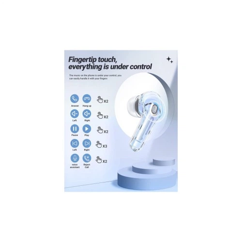 Наушники Acefast T8 Ice Blue (6974316282235) Acefast 6974316282235 921903 - изображение 6