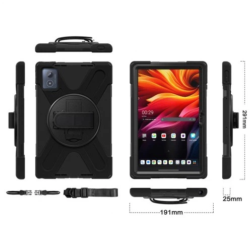 Чохол до планшета BeCover Heavy Duty Lenovo Tab K11 Plus TB-352F 11.45" Black (713635) BeCover 713635 919651 - Фото 3 Чохол до планшета BeCover Heavy Duty Lenovo Tab K11 Plus TB-352F 11.45" Black (713635) BeCover 713635 919651 - зображення 3