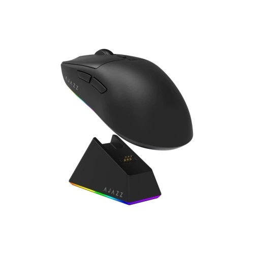 Мышка Ajazz AJ139 V2 MC Wireless/Bluetooth/USB Black (AJ139-V2-MC-B) Ajazz AJ139-V2-MC-B 1084788 - изображение 2