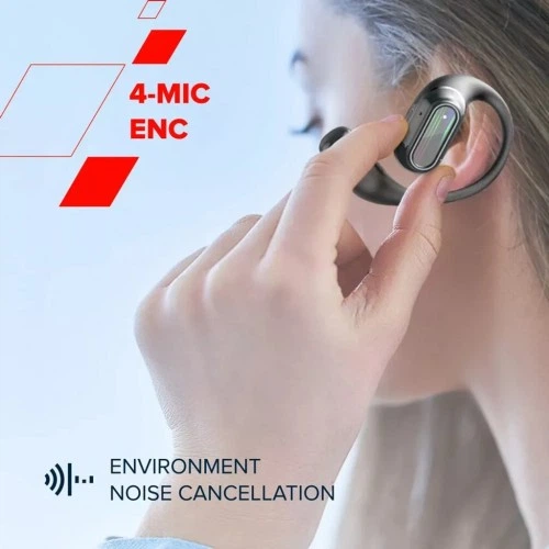 Навушники Canyon OnFlow 12 OWS ENC Black (CNS-TWS12BK) CANYON CNS-TWS12BK 921942 - зображення 6