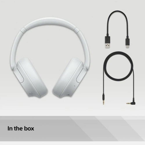 Наушники Sony WH-CH720N Wireless White (WHCH720NW.CE7) SONY WHCH720NW.CE7 921427 - Фото 2 Наушники Sony WH-CH720N Wireless White (WHCH720NW.CE7) SONY WHCH720NW.CE7 921427 - изображение 2