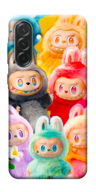 Чехол Rainbow labubu для Galaxy A57 5G - Фото 1 Чехол Rainbow labubu для Galaxy A57 5G - изображение 1