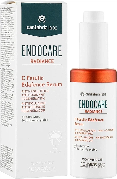 Антиоксидантна захисна сироватка що регенерує ENDOCARE C PURE Ferulic CANTABRIA 30 мл - Фото 1 Антиоксидантна захисна сироватка що регенерує ENDOCARE C PURE Ferulic CANTABRIA 30 мл - зображення 1