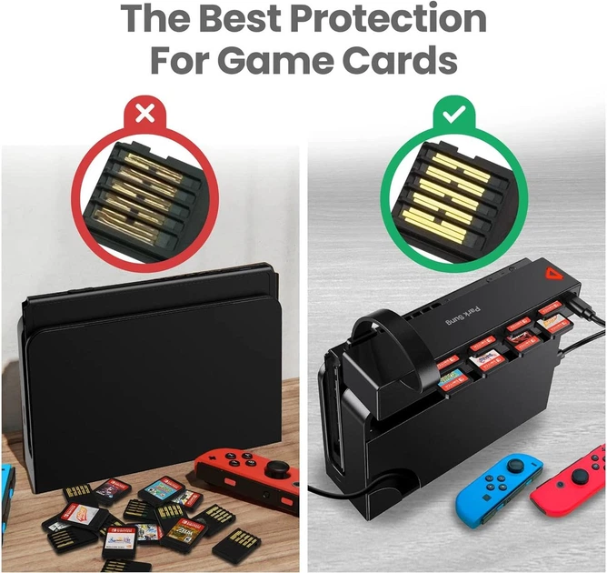 Игровой коммутатор Park Sung 8-в-1 для Nintendo Switch/Switch OLED - Фото 6 Игровой коммутатор Park Sung 8-в-1 для Nintendo Switch/Switch OLED - изображение 6