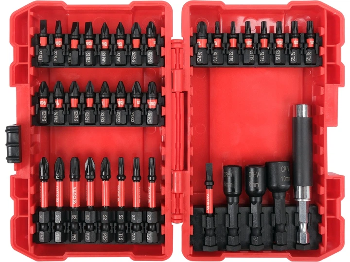 Набір насадок Yato YT-04616 ударних викруткових 37 шт (5906083114168) - зображення 1