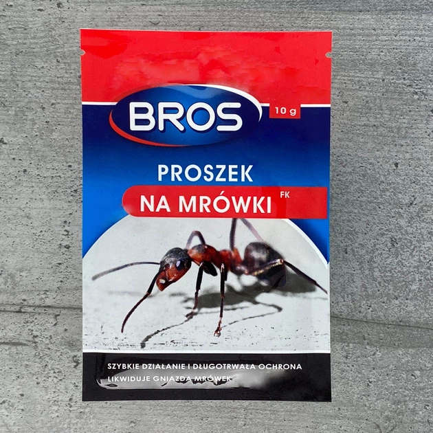 Порошок від мурах Bros 10 г - Фото 1 Порошок від мурах Bros 10 г - зображення 1